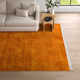 Clio Handmade Wool Burnt Orange Rug