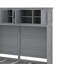 Grand lit escamotable avec armoires