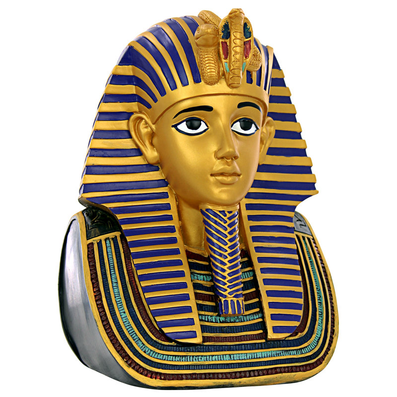 Egyptian bust of Tutankhamun