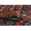 Chemin de table noir semi-antique Kazzandra