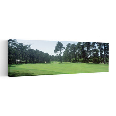 Spyglass Golf Course Pebble Beach Ca Usa Abstract Contemporary Beach Landscape Wall Art