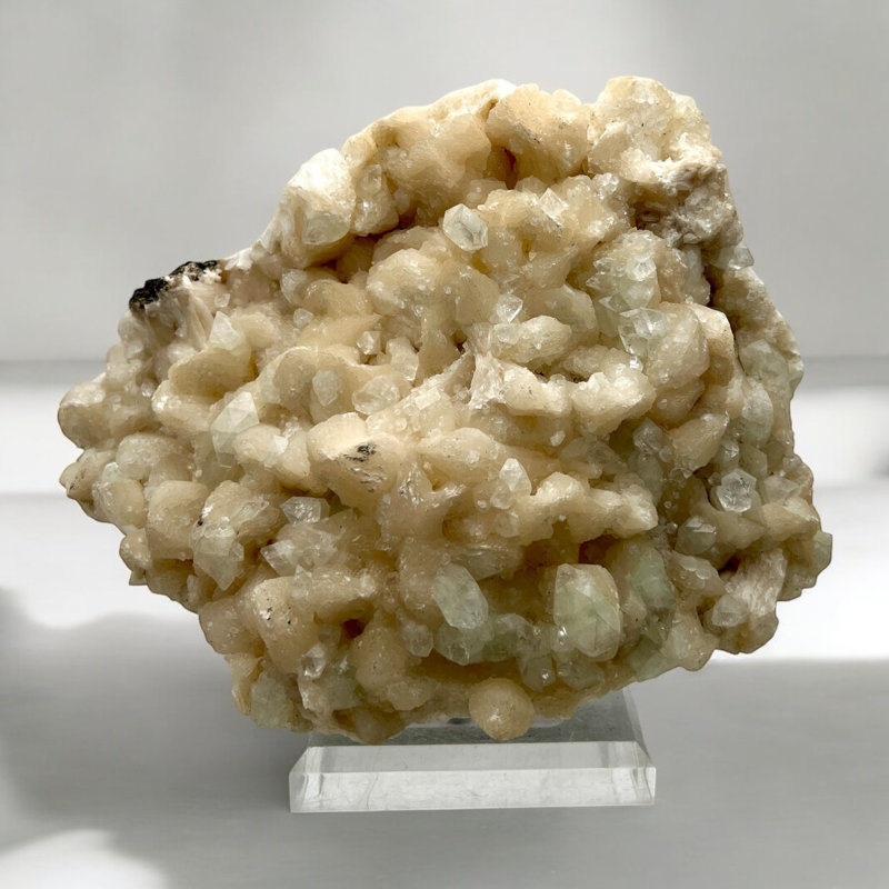 Large Peach Stilbite Crystal - Home Décor