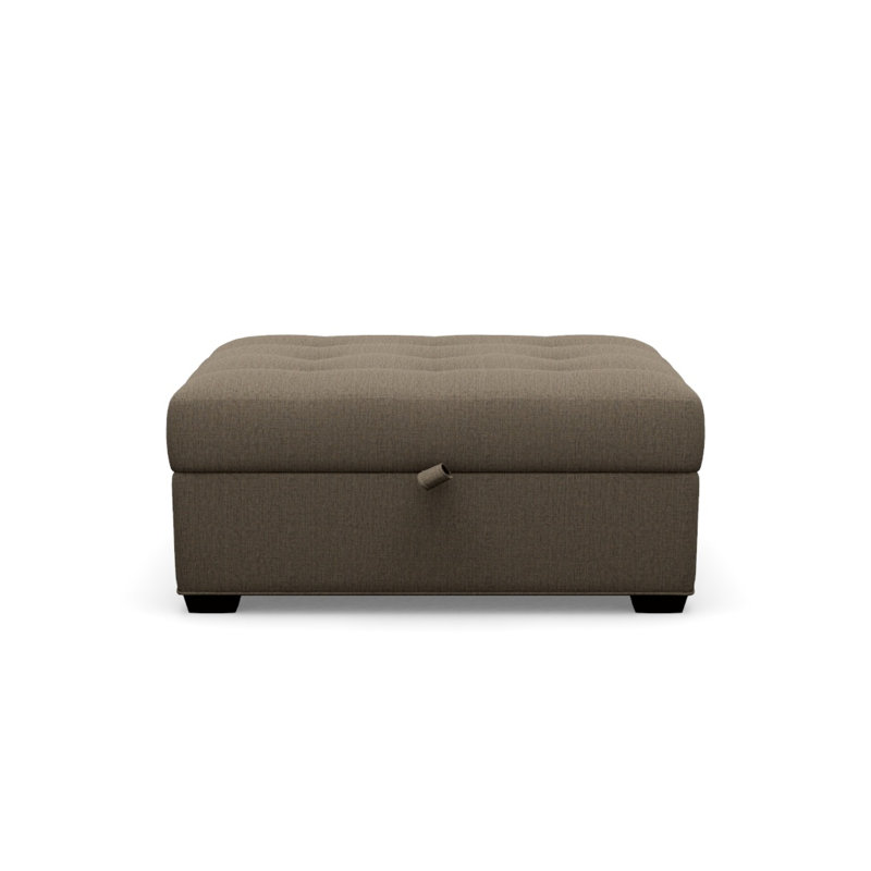 Baxter Square Ottoman, Java, Grande 120912