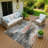 Machine Washable Indoor/Outdoor Boruta ACN2242 Abstract Rug-374827983