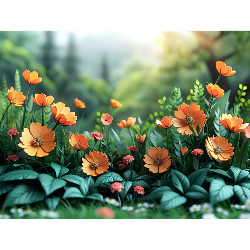 Édredon nature Wildflowers Bedding, Édredon simple