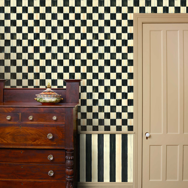 Courtly Check® Wallpaper