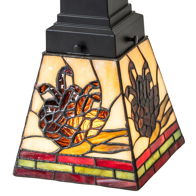 5" Square Pinecone Mini Pendant