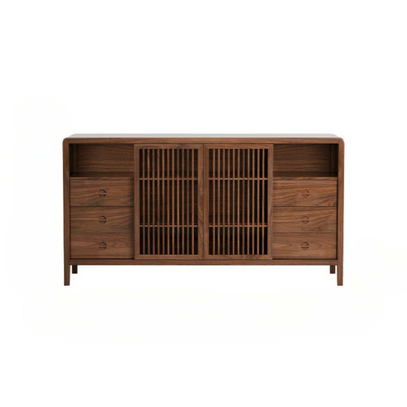 Buffet décoratif en bois massif Teandrea