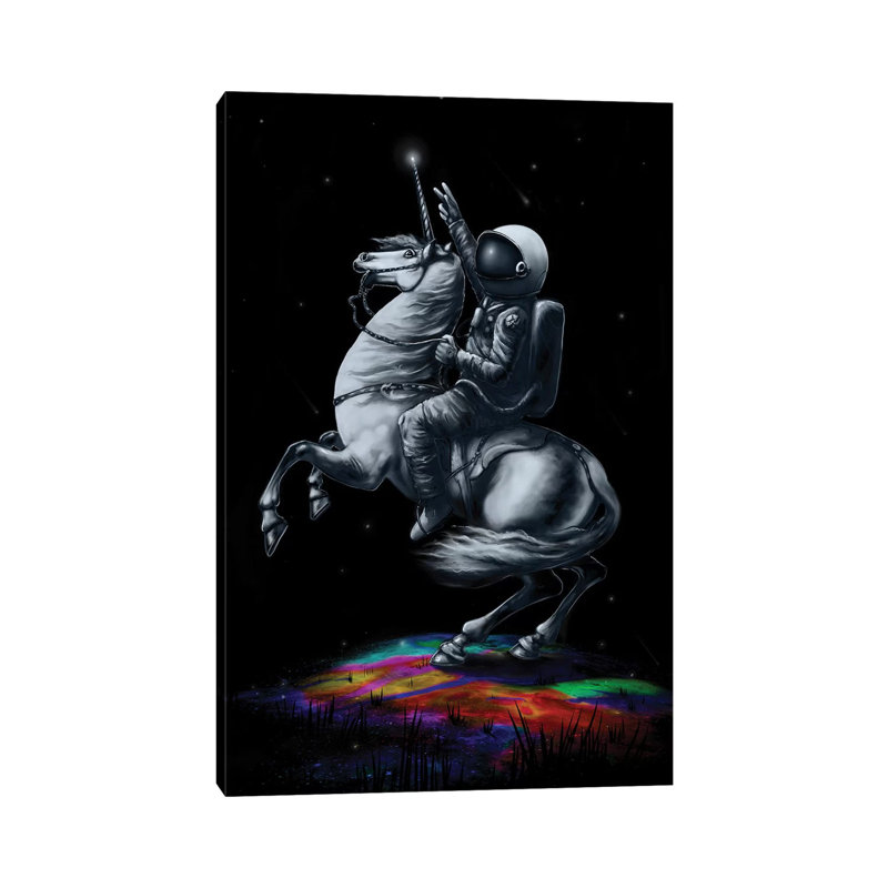 Across the Universe 1 Piece Wall Art on Canvas, 101.6cm H x 66.04cm W x 1.91cm D, Wrapped Canvas