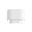 Applique murale 1 lumière ADA en nickel brossé avec abat-jour en métal nickel brossé avec intérieur blanc brillant-727547456
