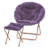 Amey Foldable Round Saucer Chair Portable Dorm Chair Lounge Chair Accent Chair for Bedroom Living Room-1104306569-1110185526-1137783172
