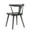 Deux chaises de salle à manger rustiques en bois massif gris multi-usages pour la cuisine et les sièges supplémentaires dans la zone Installation facile et rapide avec guide de 2 espaces de vie traditionnels-824277743