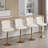 Swivel Upholstered Velvet Adjustable Height Counter Stool-108939428-108939433