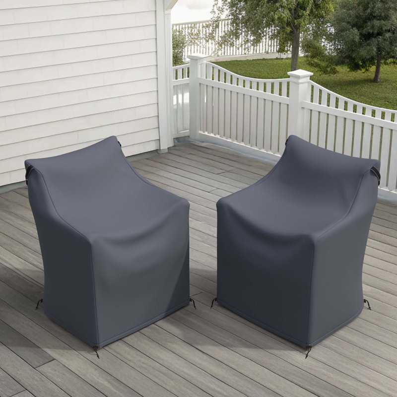 Carolene Curved Aluminum Lounge Chair Covers