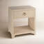 Bar Harbor Raffia 1 Drawer Nightstand-2005380462