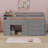 Loft Bed With Drawers And Shelf-459838635