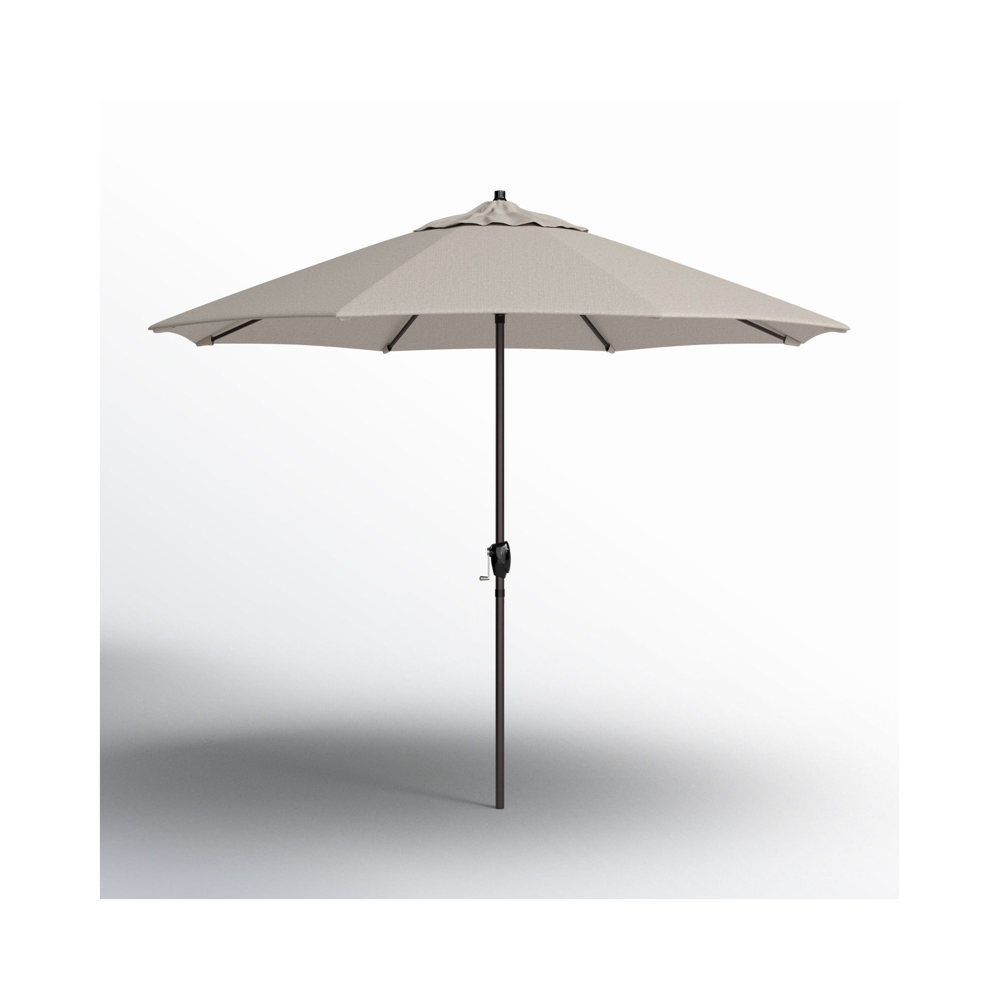 Stevie 108'' Outdoor Umbrella, Woven Granite Performance