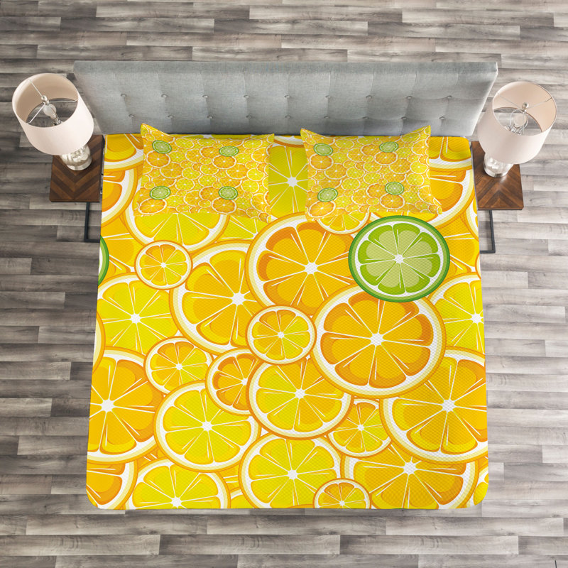 Bedspread Set with Shams, 220 x 264 cm