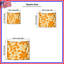 Tapisserie murale orange à motif floral - Décoration murale fleurs-1344014455