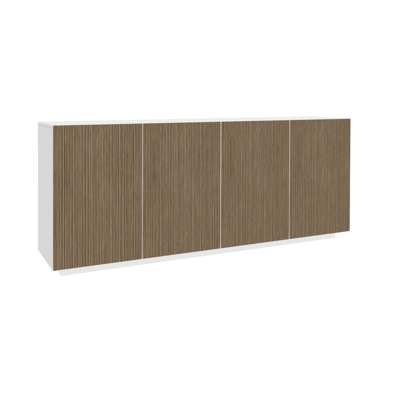 Allare 200cm Sideboard, Brown/White