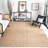 Redick Natural Fiber Hand Loomed Jute Solid Color Rug-18091447
