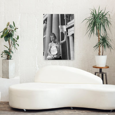 1960s PAPERBOY HAWKING SELLING NEWSPAPER 1 Piece Wrapped Canvas Wall Art