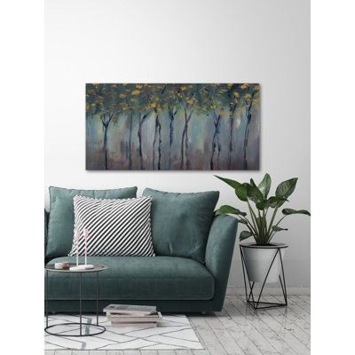 «Somber Forest II», reproduction sur toile tendue