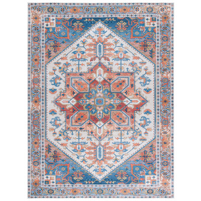 Alisha Area Rug with Non-Slip Backing