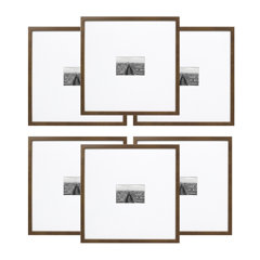 Mainstays 7-Opening 4 x 6 Wide Bevel Black Collage Picture Frame