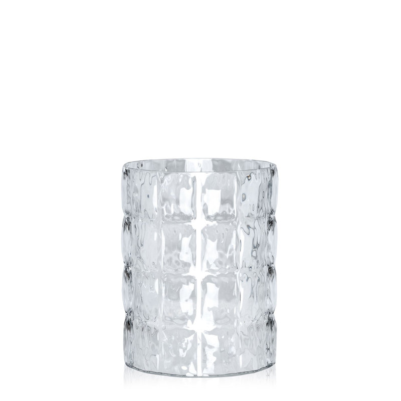 Matelassé Table Vase, Crystal