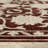 Elimelech Updated Traditional Floral Rust Red/ Beige Area Rug-218080591
