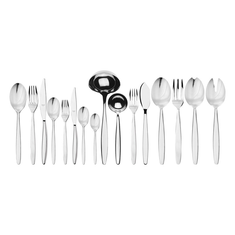 Immagina Flatware Set - 126 Pieces - Stainless Steel