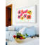 'Bold Zinnias' by Thimble Sparrow Framed Print-19555613