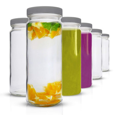 LoochMee 16oz. Glass Water Bottle