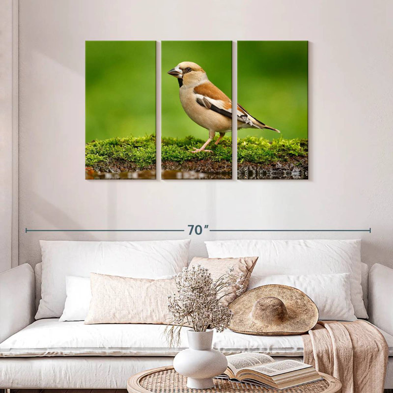 Finch, 28" H x 45" W