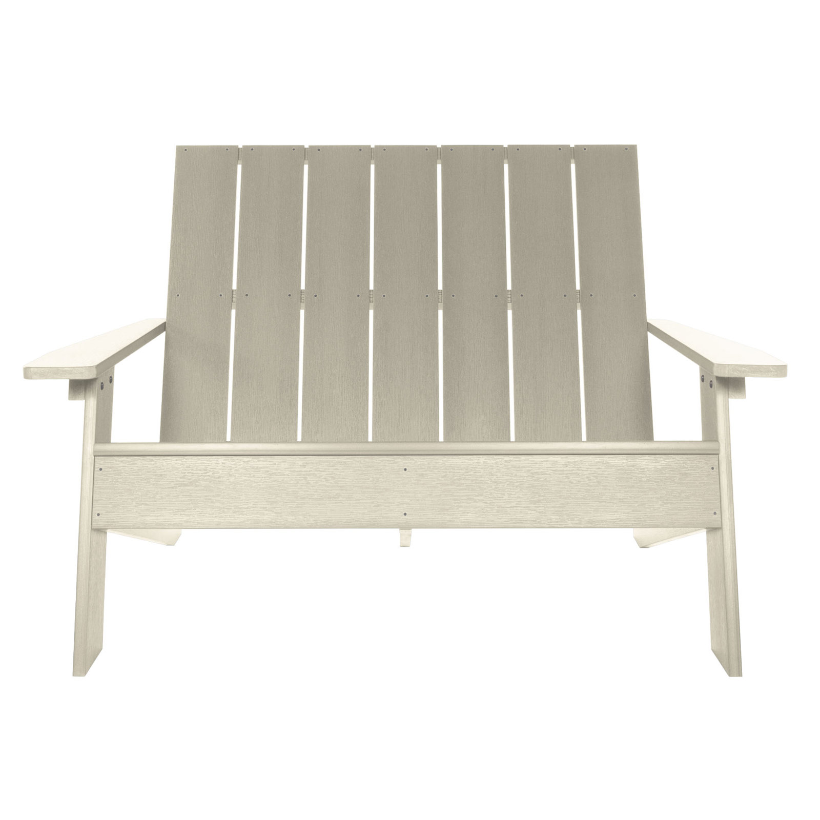 Byrnes 54" Patio Loveseat, Whitewash