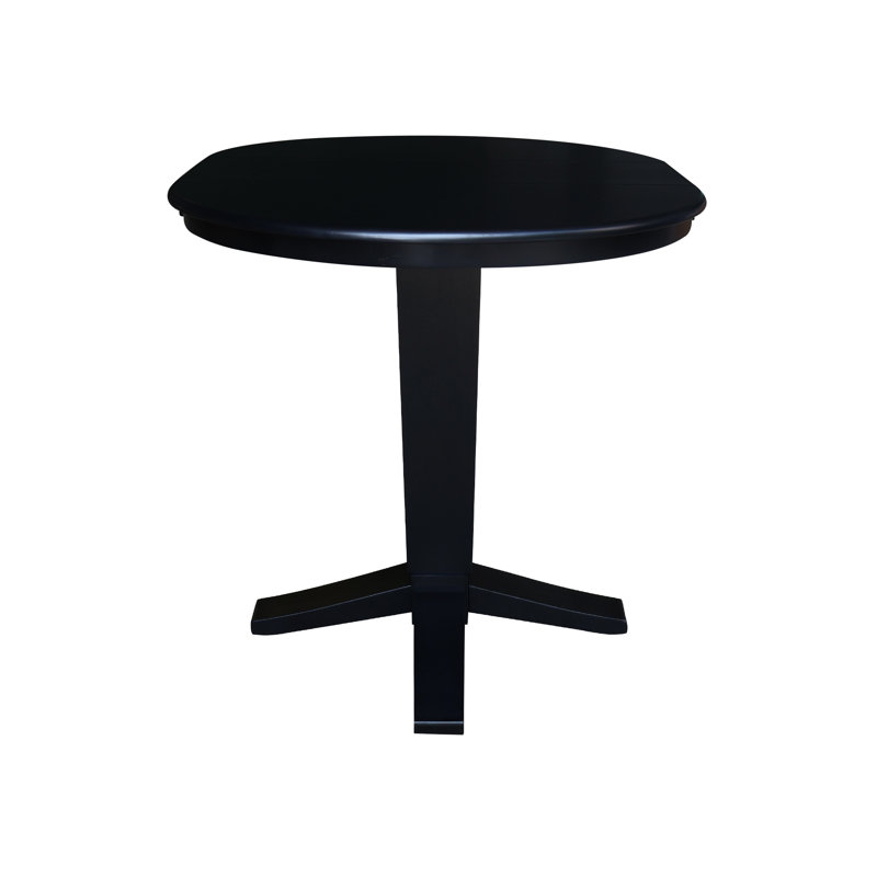 Table de salle à manger Wabash, Noir