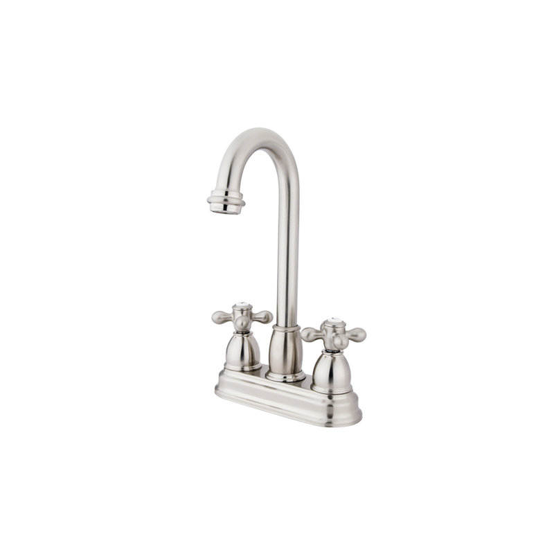 Distributeur d'eau chaude et froide, Nickel satiné