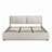 Storage Upholstered Hydraulic Platform Bed