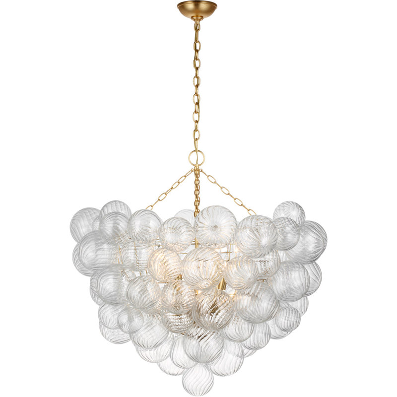 Julie Neill Talia Grande Chandelier, Gild