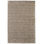 Tapis gris chaud en laine tissé à la main Kaden