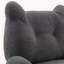 Fauteuil demi-tonneau pivotant l 32,3 po Danyar-86785121