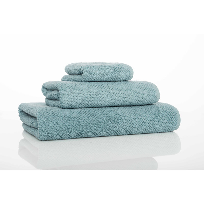 Bee Waffle Fingertip Towel, Baltic