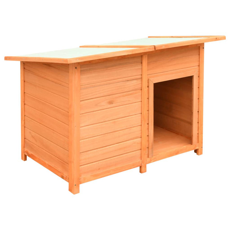 Dan Solid Pine/fir Wood Frame Dog House
