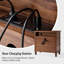  Table de bout en bois massif à 3 tiroirs de 28 po Allisa avec station de charge intégrée et assemblage simple-2053628229