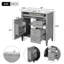 Meuble-lavabo de 30 po avec lavabo supérieur