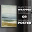 Perspectives ocre II - impression sur toile seulement - non encadrée-37679435