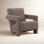 Olsen Pine Velvet Armchair