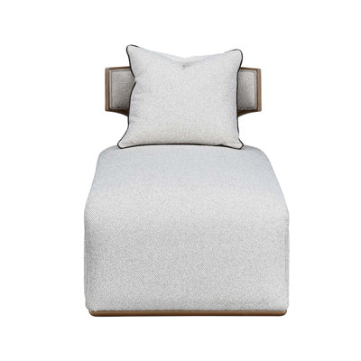 West Kensington Chaise - Buff/Seal Salt Caramel