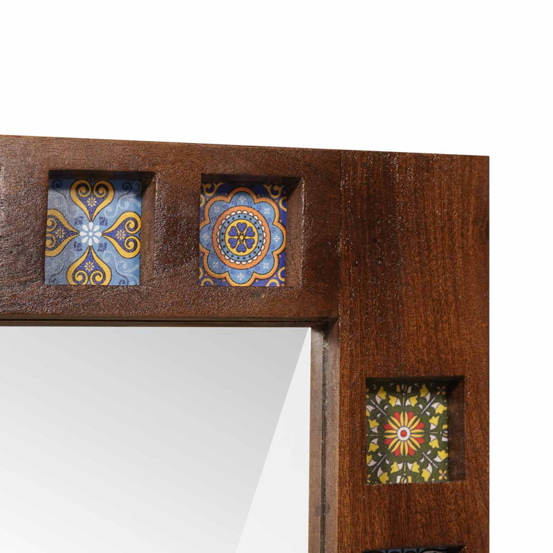 Solid Wood Rectangle Mirror